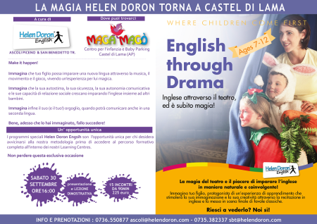English Through Drama_Castel di Lama