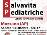 Manovre salvavita pediatriche: lezione informativa gratuita – Mozzano (AP)